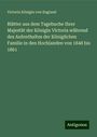 Victoria Königin von England: Blätter aus dem Tagebuche Ihrer Majestät der Königin Victoria während des Aufenthaltes der Königlichen Familie in den Hochlanden von 1848 bis 1861, Buch