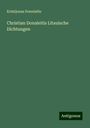 Kristijonas Donelaitis: Christian Donaleitis Litauische Dichtungen, Buch