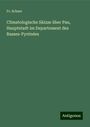 Fr. Schaer: Climatologische Skizze über Pau, Hauptstadt im Departement des Basses-Pyrénées, Buch