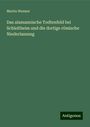 Martin Wanner: Das alamannische Todtenfeld bei Schleitheim und die dortige römische Niederlassung, Buch