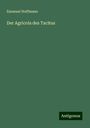 Emanuel Hoffmann: Der Agricola des Tacitus, Buch