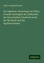 Julius Ludwig Weisbach: Der Ingenieur. Sammlung von Tafeln, Formeln und Regeln der Arithmetik, der theoretischen Geometrie sowie der Mechanik und des Ingenieurwesens, Buch