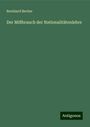 Bernhard Becker: Der Mißbrauch der Nationalitätenlehre, Buch