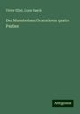 Victor Elbel: Der Munsterbau: Oratorio en quatre Parties, Buch