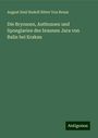 August Emil Rudolf Ritter von Reuss: Die Bryozoen, Anthozoen und Spongiarien des braunen Jura von Balin bei Krakau, Buch