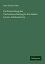 Hans Theodor Plüss: Die Entwicklung der Centurienverfassung in den beiden letzten Jahrhunderten, Buch