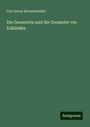 Carl Anton Bretschneider: Die Geometrie und die Geometer vor Eukleides, Buch