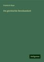 Friedrich Blass: Die giechischie Beredsamkeit, Buch