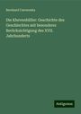 Bernhard Czerwenka: Die Khevenhüller: Geschichte des Geschlechtes mit besonderer Berücksichtigung des XVII. Jahrhunderts, Buch