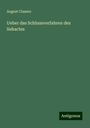 August Classen: Ueber das Schlussverfahren des Sehactes, Buch