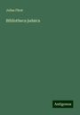 Julius Fürst: Bibliotheca judaica, Buch