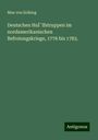 Max Von Eelking: Deutschen HuÌ¿lfstruppen im nordamerikanischen Befreiungskriege, 1776 bis 1783., Buch