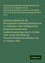 Schleswig-Holsteinische Ständeversammlung: Staatsgrundgesetz für die Herzogthümer Schleswig-Holstein vom 15. September 1848. Wahlgesetz für Schleswig-Holsteinische Landesversammlung vom 20. October 1848. Gesetz betreffend die Verantwortlichkeit der Minister vom 21. October 1848, Buch
