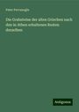 Peter Pervanoglu: Die Grabsteine der alten Griechen nach den in Athen erhaltenen Resten derselben, Buch