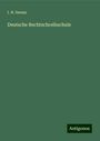 I. H. Dessar: Deutsche Rechtschreibschule, Buch