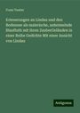 Franz Tauber: Erinnerungen an Lindau und den Bodensee als malerische, anheimelnde Blaufluth mit ihren ZauberGeländen in einer Reihe Gedichte Mit einer Ansicht von Lindau, Buch