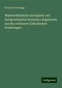 Heinrich Overhage: Overhage, H: Münsterländische kirchspiels und Dorfgeschichte, Buch