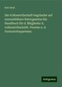 Karl Arnd: Arnd, K: Volkswirthschaft begründet auf unwandelbare Naturge, Buch