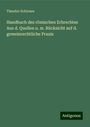 Theodor Schirmer: Handbuch des römischen Erbrechtes Aus d. Quellen u. m. Rücksicht auf d. gemeinrechtliche Praxis, Buch