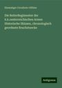 Ehemaliger Cavallerie-Offizier: Cavallerie-Offizier, E: ReiterRegimenter der k.k.oesterreich, Buch
