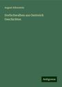 August Silberstein: Dorfschwalben aus Oestreich Geschichten, Buch