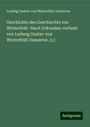 Ludwig Gustav von Winterfeld-Damerow: Geschichte des Geschlechts von Winterfeld : Nach Urkunden verfasst von Ludwig Gustav von Winterfeld-Damerow. 2,1, Buch