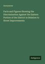 Anonymous: Facts and Figures Showing the Discrimination Against the Eastern Portion of the District in Relation to Street Improvements, Buch