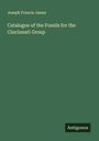 Joseph Francis James: Catalogue of the Fossils for the Cincinnati Group, Buch