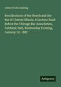 James Cook Conkling: Recollections of the Bench and the Bar of Central Illinois. A Lecture Read Before the Chicago Bar Association, Fairbank Hall, Wednesday Evening, January 12, 1881, Buch