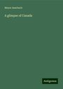 Meyer Auerbach: A glimpse of Canada, Buch