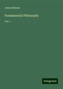 James Balmes: Fundamental Philosophy, Buch