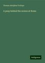 Thomas Adolphus Trollope: A peep behind the scenes at Rome, Buch