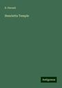 B. Disraeli: Henrietta Temple, Buch