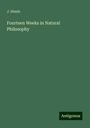 J. Steele: Fourteen Weeks in Natural Philosophy, Buch