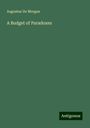 Augustus De Morgan: A Budget of Paradoxes, Buch