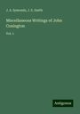 J. A. Symonds: Miscellaneous Writings of John Conington, Buch