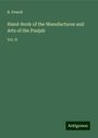 B. Powell: Hand-Book of the Manufactures and Arts of the Punjab, Buch