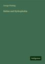 George Fleming: Rabies and Hydrophobia, Buch