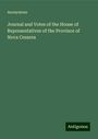 Anonymous: Journal and Votes of the House of Representatives of the Province of Nova Cesarea, Buch