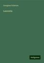 Georgiana Fullerton: Laurentia, Buch