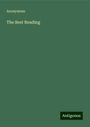 Anonymous: Anonymous: Best Reading, Buch