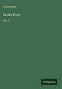 Anonymous: Cecil's Tryst, Buch