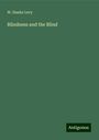W. Hanks Levy: Blindness and the Blind, Buch