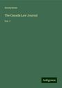 Anonymous: Anonymous: Canada Law Journal, Buch