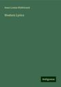 Anna Louisa Hildebrand: Western Lyrics, Buch