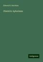 Edward R. Hutchins: Obstetric Aphorisms, Buch