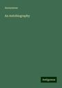 Anonymous: An Autobiography, Buch