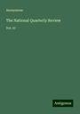 Anonymous: The National Quarterly Review, Buch