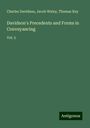 Charles Davidson: Davidson's Precedents and Forms in Conveyancing, Buch