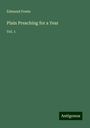 Edmund Fowle: Plain Preaching for a Year, Buch